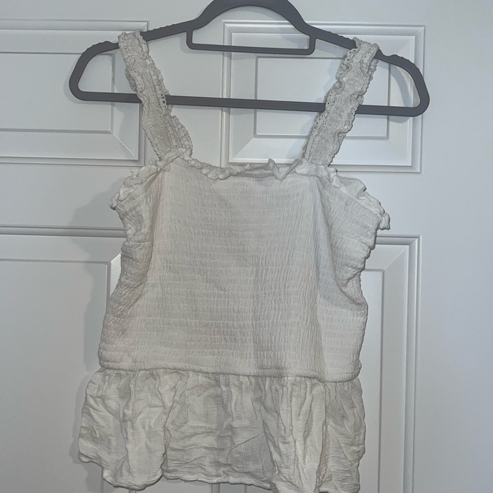 Japna Women's Peplum Rushed Blouse
